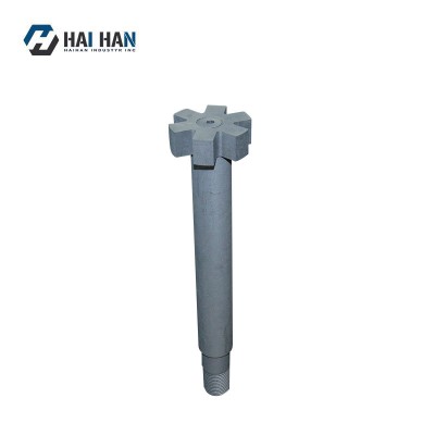 Factory customized high quality aluminum degassing graphite rotor and shaft